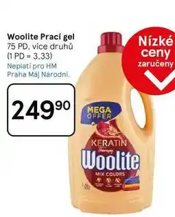Tesco Woolite Prací gel, 75 PD, více druhů nabídka
