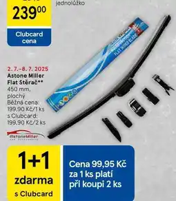 Tesco Astone Miller Flat Stěrač, 450 mm, plochý nabídka