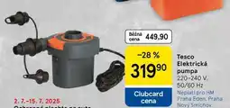 Tesco Tesco Elektrická pumpa, 220-240 V. 50/60 Hz nabídka