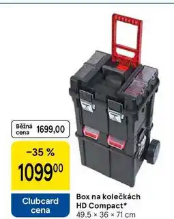 Tesco Box na kolečkách HD Compact, 49,5 x 36 x 71 cm nabídka