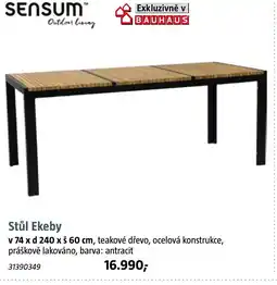 Bauhaus Stůl Ekeby nabídka