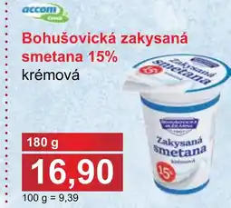 PLUS JIP Bohušovická zakysaná smetana 15% nabídka