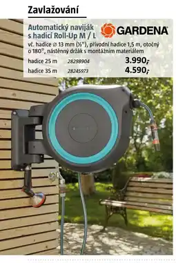 Bauhaus Automatický naviják s hadicí Roll-Up M/L nabídka
