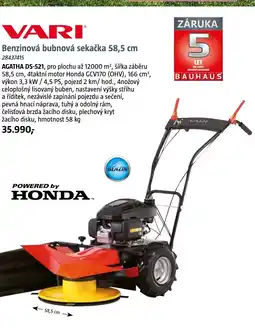 Bauhaus VARI Benzinová bubnová sekačka nabídka
