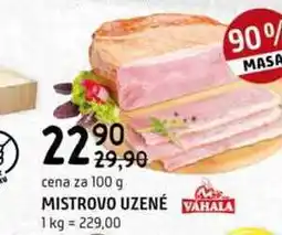Terno Mistrovo uzené 100g nabídka