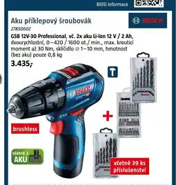 Bauhaus Aku příklepový šroubovák nabídka