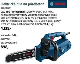 Bauhaus Elektrická pila na pórobeton H BOSCH nabídka