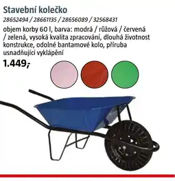 Bauhaus Stavební kolečko nabídka