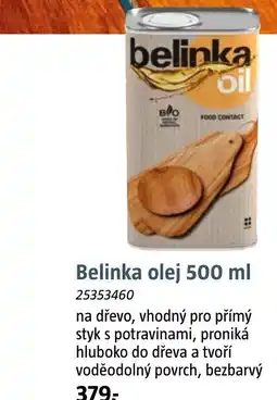 Bauhaus Belinka olej nabídka