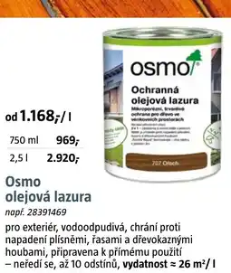 Bauhaus Osmo olejová lazura nabídka