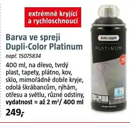 Bauhaus Barva ve spreji Dupli-Color Platinum nabídka