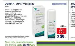 Benu Dermastop sulverspray nabídka