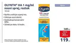 Benu Olynth ha 1 mg/ml nabídka