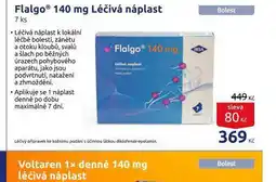 Benu Flalgo léčivá náplast nabídka