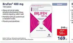 Benu Brufen 400 mg nabídka