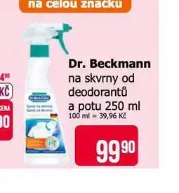 Teta Dr. beckmann čistič na skvrny od deodorantů a potu nabídka