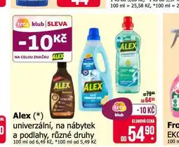 Teta Alex univerzální nabídka