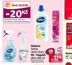 Teta Sidolux čističe nabídka