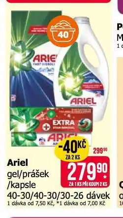 Teta Ariel prací prostředek nabídka