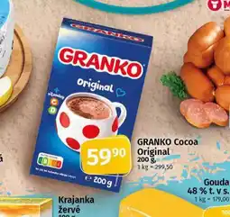 Coop Granko cocoa nabídka