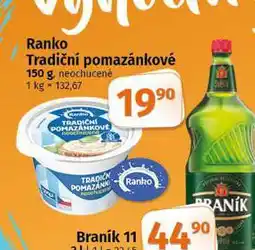 Coop Ranko tradiční pomazánkové nabídka