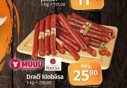 Coop Dračí klobása nabídka
