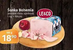 Coop Šunka bohemia nabídka