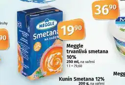 Coop Meggle trvanlivá smetana 10% nabídka