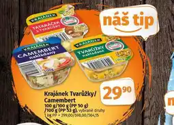 Coop Krajánek tvarůžky / camembert nabídka