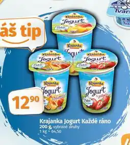 Coop Krajanka jogurt každé ráno nabídka