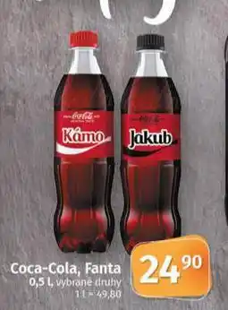 Coop Coca cola, fanta nabídka