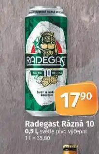 Coop Pivo radegast rázná 10 nabídka