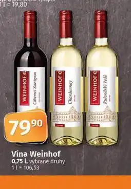Coop Vína weinhof nabídka