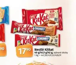 Coop Nestlé kitkat nabídka