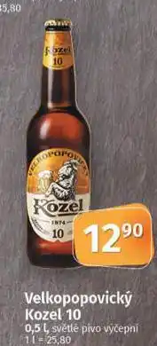 Coop Pivo velkopopovický kozel 10 nabídka