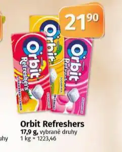 Coop Orbit refreshers nabídka