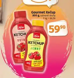 Coop Gourmet kečup nabídka