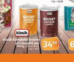 Coop Klasik kompletní krmivo pro dospělé psy nabídka