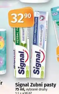 Coop Signal zubní pasta nabídka