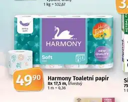Coop Harmony toaletní papír nabídka