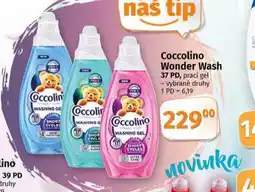 Coop Coccolino wonder wash prací gel nabídka