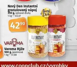 Coop Nový den instantní granulovaný nápoj nabídka