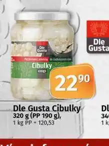 Coop Dle gusta cibulky nabídka