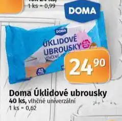 Coop Doma úklidové ubrousky nabídka