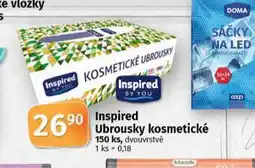 Coop Inspired ubrousky kosmetické nabídka