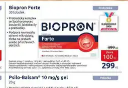 Benu Biorpon forte nabídka