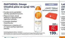 Benu Panthenol omega chladivá pěna po opalování sprej nabídka