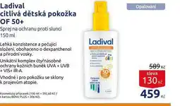 Benu Ladival citlivá dětská pokokžka of 50+ nabídka