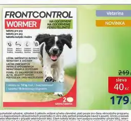 Benu Frontcontrol wormer tablety pro psy 10 kg nabídka