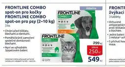 Benu Frontline combo spot on pro psy 2-10 kg nabídka